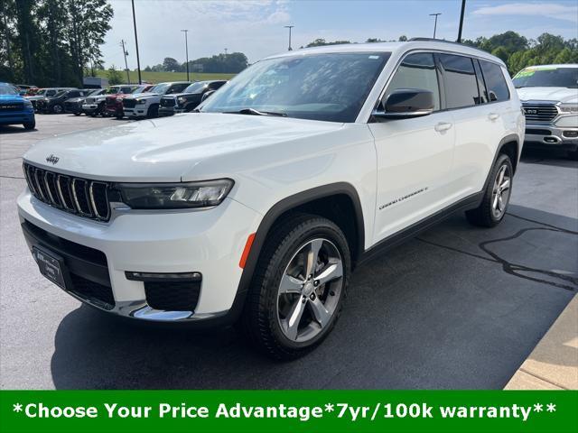 used 2021 Jeep Grand Cherokee L car, priced at $31,500