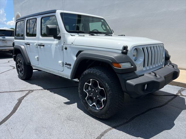 used 2021 Jeep Wrangler Unlimited car, priced at $34,800