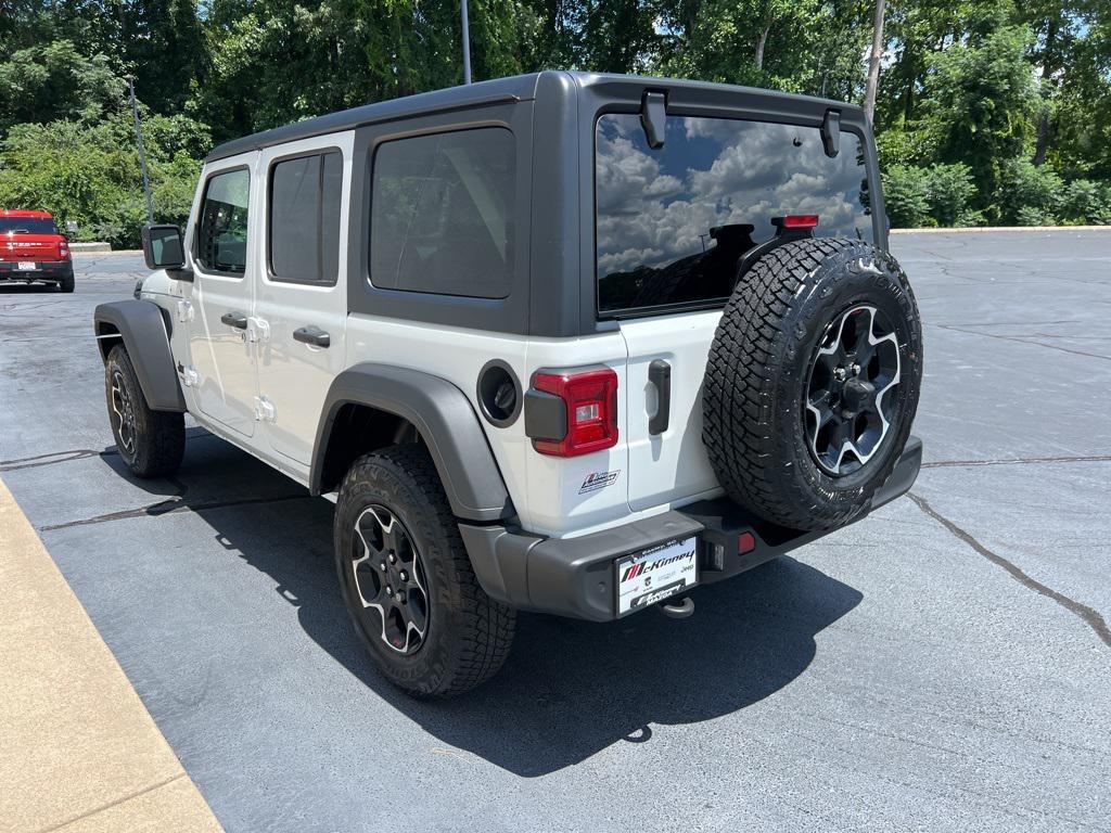 used 2021 Jeep Wrangler Unlimited car, priced at $34,800