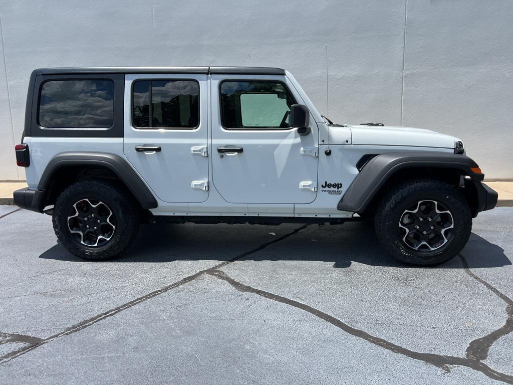 used 2021 Jeep Wrangler Unlimited car, priced at $34,800