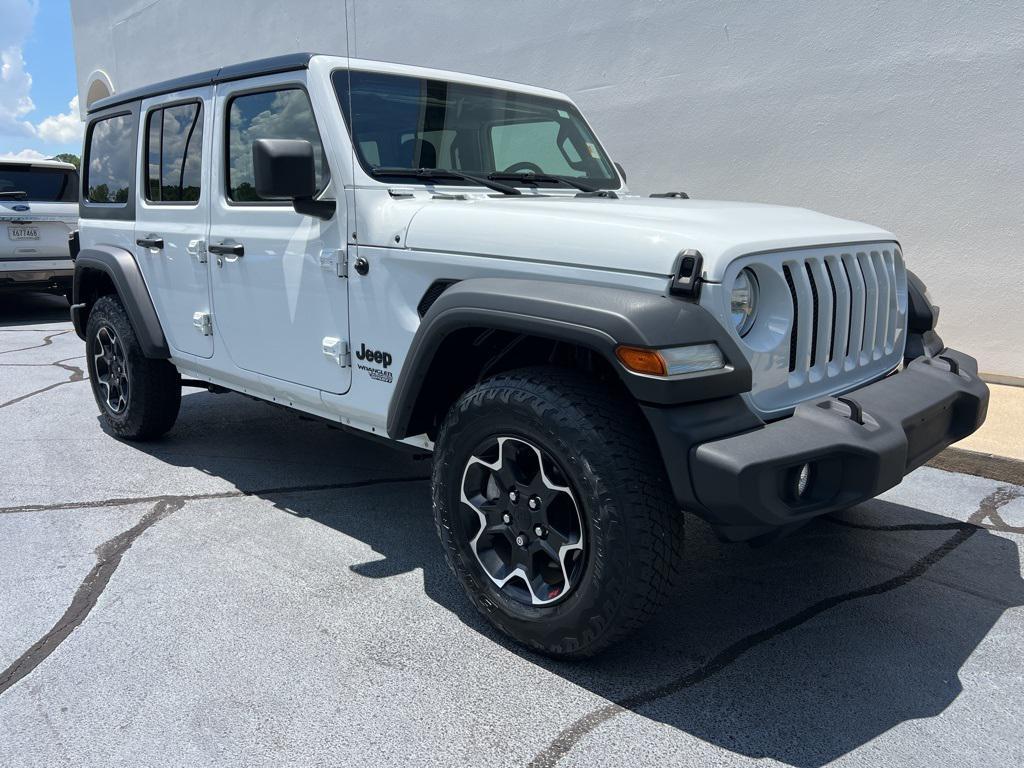 used 2021 Jeep Wrangler Unlimited car, priced at $34,800