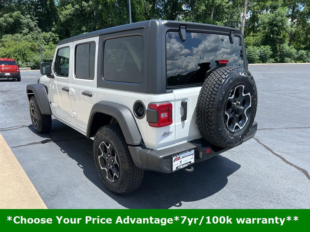 used 2021 Jeep Wrangler Unlimited car, priced at $32,800