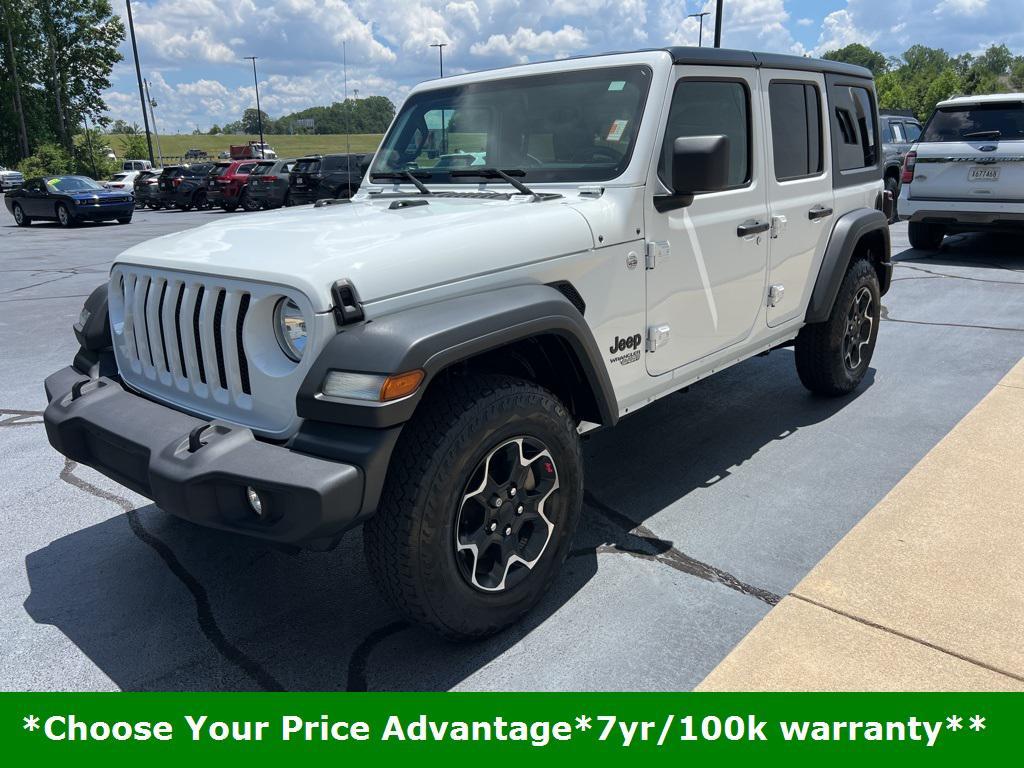 used 2021 Jeep Wrangler Unlimited car, priced at $32,800