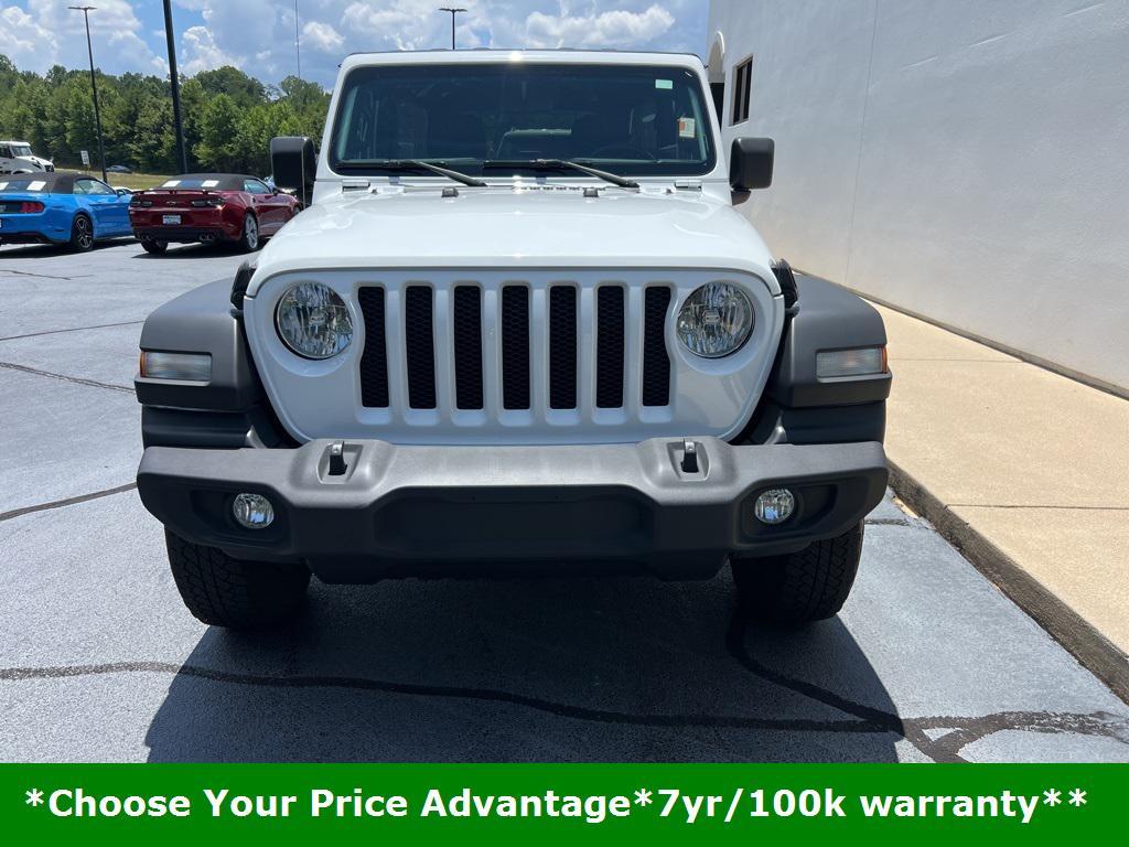 used 2021 Jeep Wrangler Unlimited car, priced at $32,800