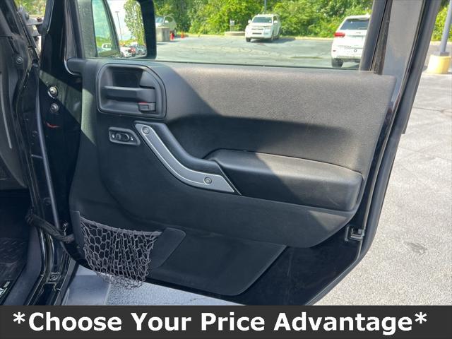 used 2017 Jeep Wrangler car, priced at $15,225