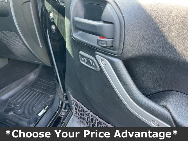 used 2017 Jeep Wrangler car, priced at $15,225