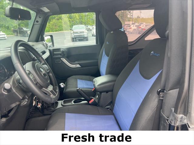 used 2017 Jeep Wrangler car, priced at $14,000