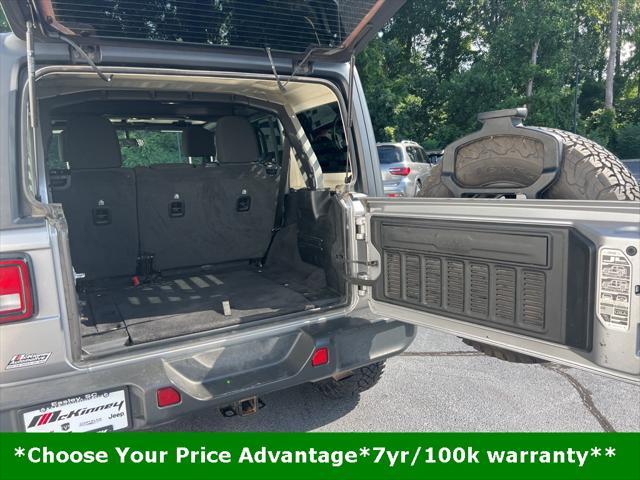 used 2021 Jeep Wrangler Unlimited car, priced at $35,525