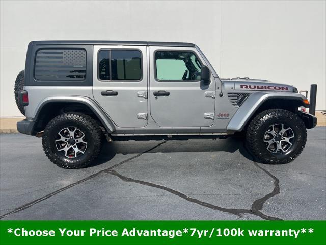 used 2021 Jeep Wrangler Unlimited car, priced at $35,525