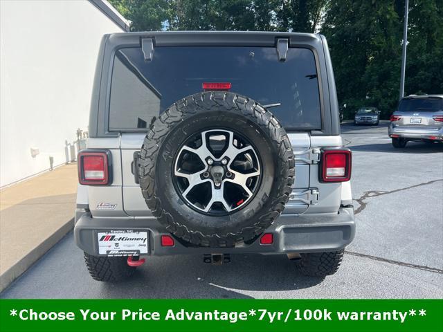 used 2021 Jeep Wrangler Unlimited car, priced at $35,525