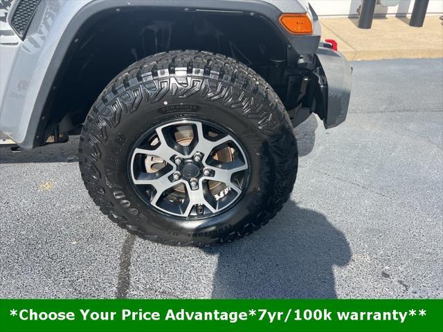 used 2021 Jeep Wrangler Unlimited car, priced at $35,525