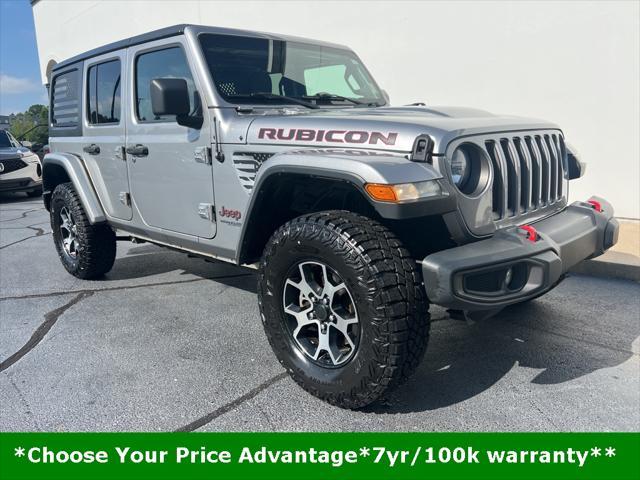 used 2021 Jeep Wrangler Unlimited car, priced at $35,525