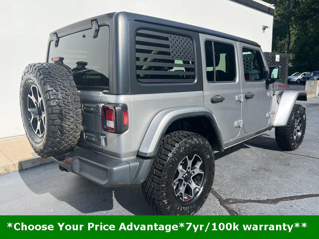 used 2021 Jeep Wrangler Unlimited car, priced at $30,775