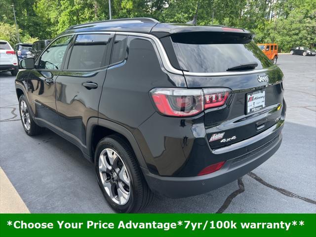 used 2021 Jeep Compass car, priced at $24,400
