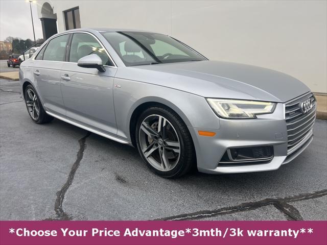 used 2018 Audi A4 car, priced at $19,400