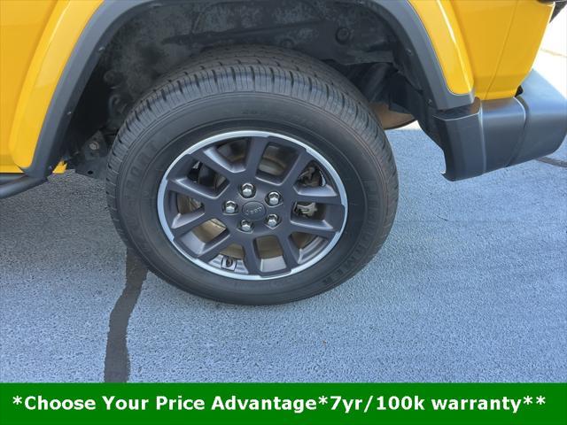 used 2021 Jeep Wrangler car, priced at $27,725