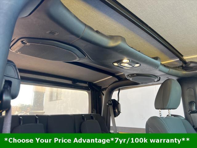 used 2021 Jeep Wrangler car, priced at $27,725