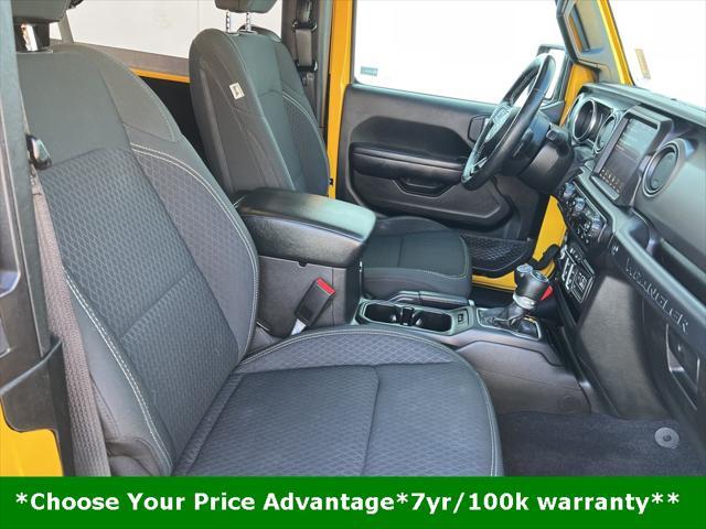 used 2021 Jeep Wrangler car, priced at $27,725