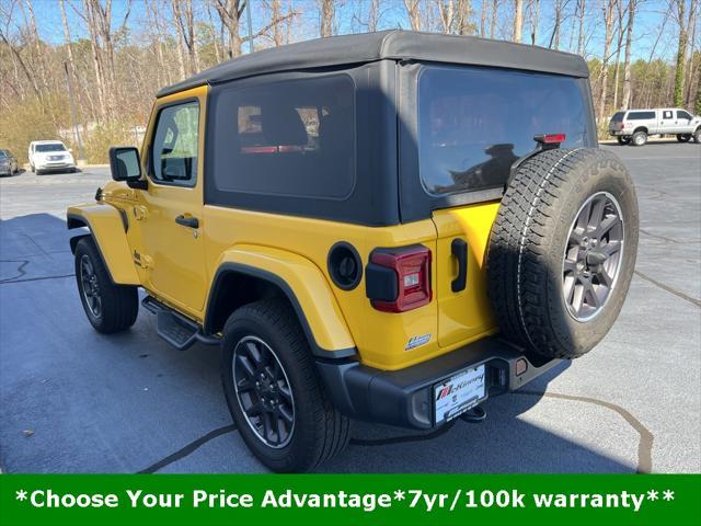 used 2021 Jeep Wrangler car, priced at $27,725