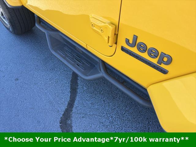 used 2021 Jeep Wrangler car, priced at $27,725