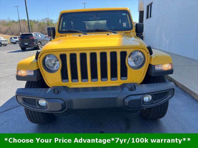used 2021 Jeep Wrangler car, priced at $27,725