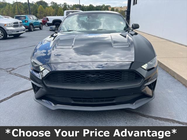 used 2021 Ford Mustang car, priced at $24,525