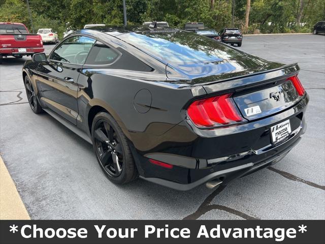 used 2021 Ford Mustang car, priced at $24,525