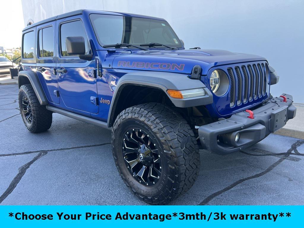 used 2018 Jeep Wrangler Unlimited car, priced at $32,800