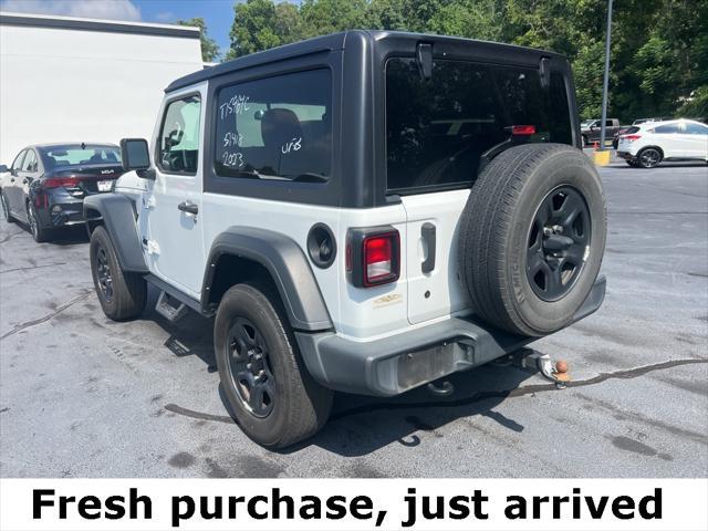 used 2023 Jeep Wrangler car, priced at $29,700