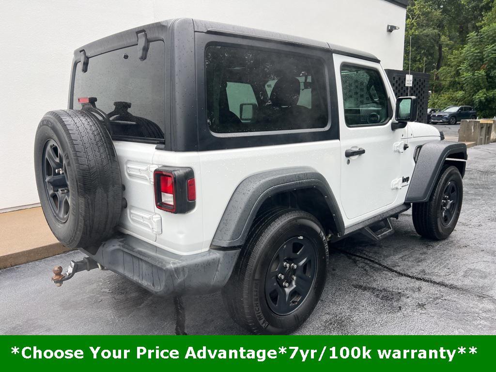 used 2023 Jeep Wrangler car, priced at $25,500