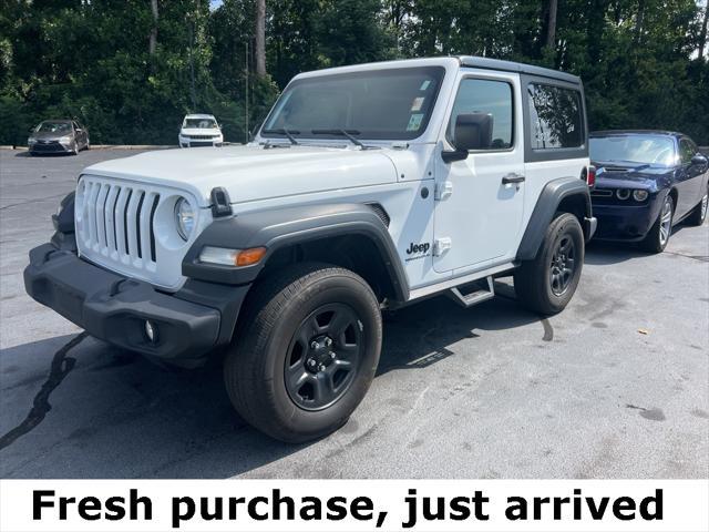 used 2023 Jeep Wrangler car, priced at $29,700
