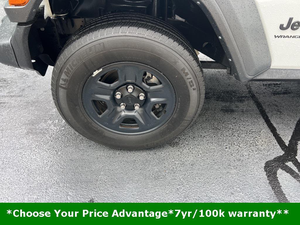 used 2023 Jeep Wrangler car, priced at $25,500