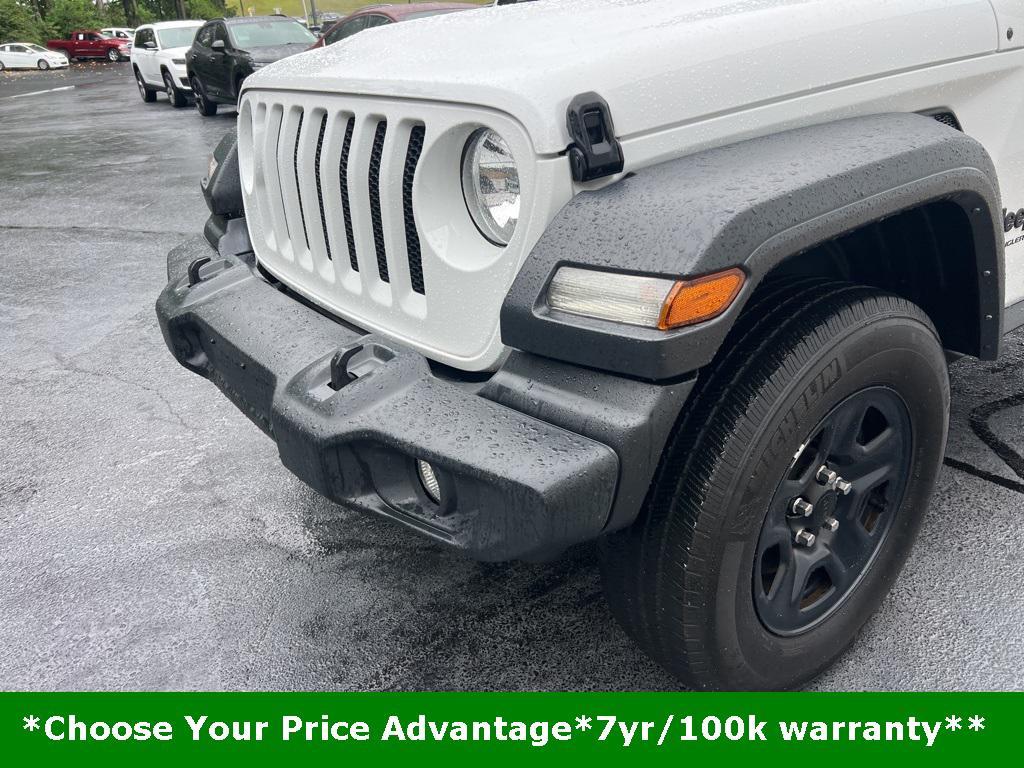 used 2023 Jeep Wrangler car, priced at $25,500