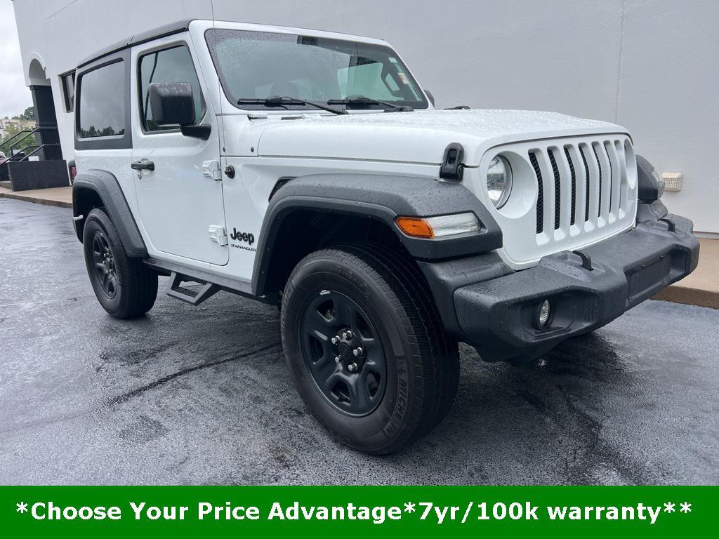 used 2023 Jeep Wrangler car, priced at $25,500