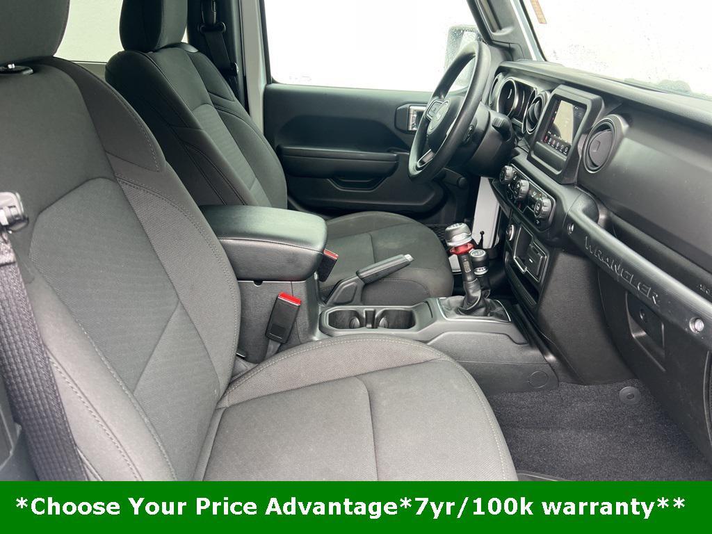 used 2023 Jeep Wrangler car, priced at $25,500