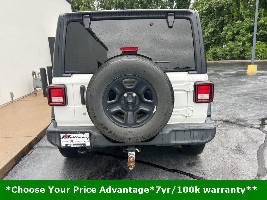 used 2023 Jeep Wrangler car, priced at $25,500
