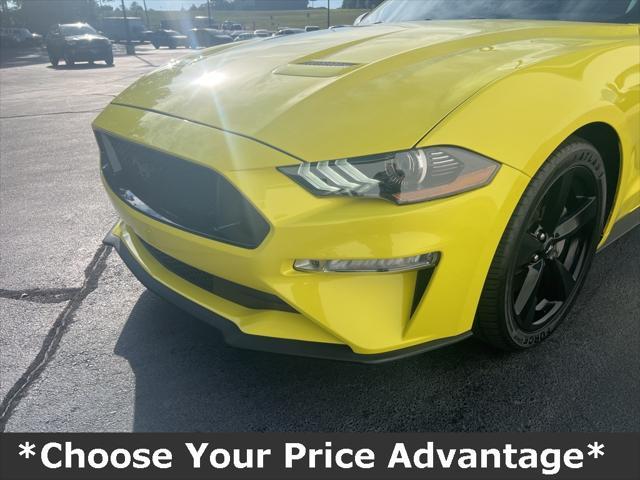 used 2021 Ford Mustang car, priced at $35,800