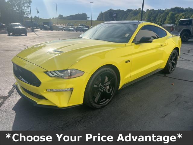 used 2021 Ford Mustang car, priced at $35,800