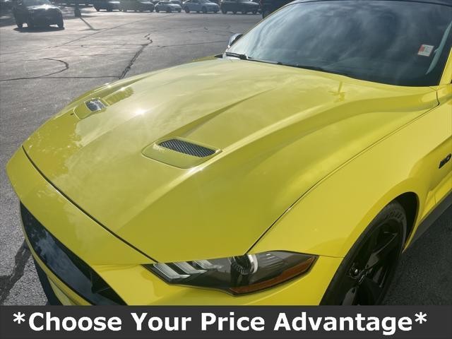 used 2021 Ford Mustang car, priced at $35,800