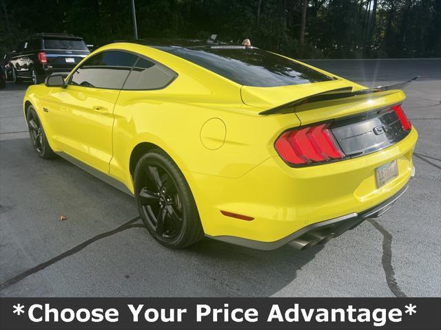 used 2021 Ford Mustang car, priced at $35,800