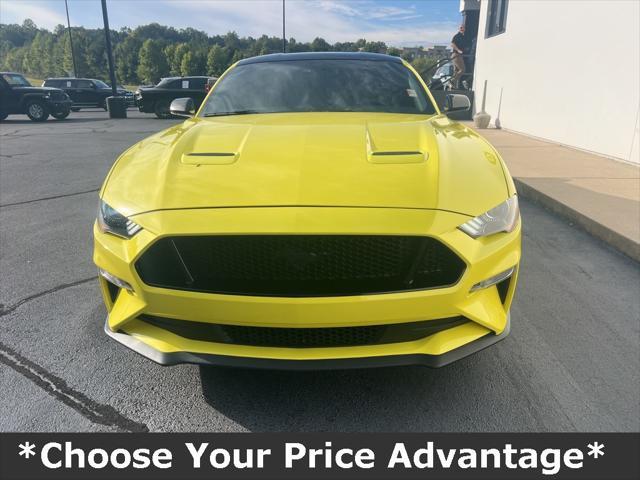 used 2021 Ford Mustang car, priced at $35,800