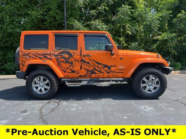 used 2012 Jeep Wrangler Unlimited car, priced at $16,550