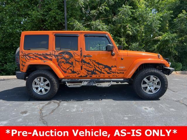 used 2012 Jeep Wrangler Unlimited car, priced at $20,800