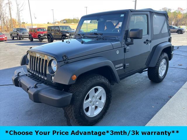 used 2018 Jeep Wrangler JK car, priced at $21,300