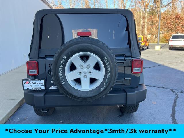 used 2018 Jeep Wrangler JK car, priced at $21,300