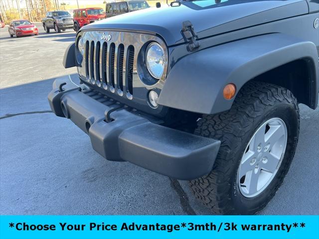 used 2018 Jeep Wrangler JK car, priced at $21,300