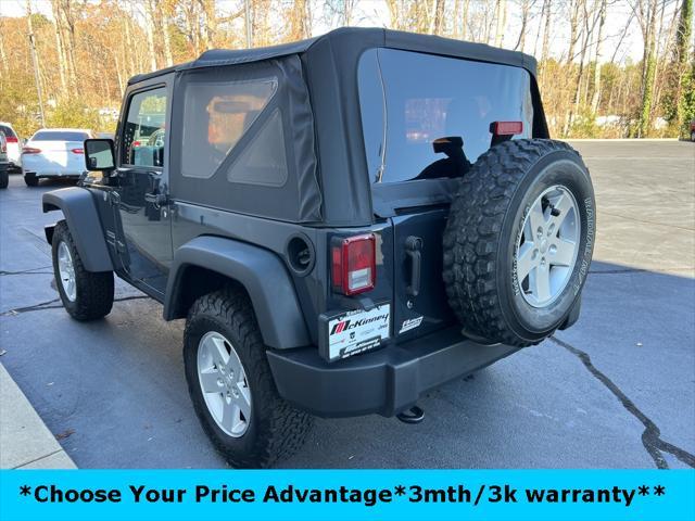 used 2018 Jeep Wrangler JK car, priced at $21,300