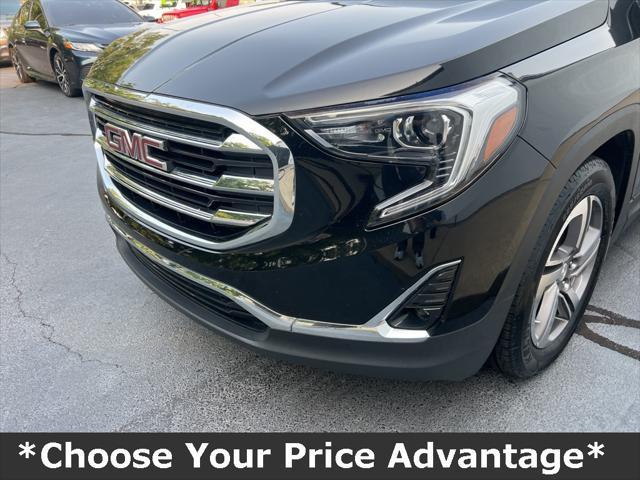 used 2021 GMC Terrain car, priced at $23,125