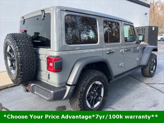 used 2021 Jeep Wrangler Unlimited car, priced at $43,300