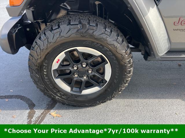 used 2021 Jeep Wrangler Unlimited car, priced at $43,300